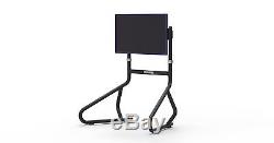 Floor Mounting Gaming Event Stand Single Monitor Holds 22-35LCD TV Monitor