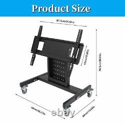 For 32-65 360° Rolling Mount Stand Trolley TV bracket LED LCD Monitor Stand