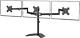 Free Standing Triple LCD Monitor Fully Adjustable Desk Mount Fits 3 Screens up t