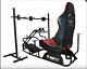 GT Omega Racing Sim Triple Monitor Stand Gen1 up to 3 Three 24 in LCD Screens