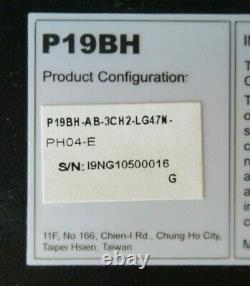 GVision P19BH-AB 19 LCD TFT Black Touchscreen Monitor VGA DVI No Stand