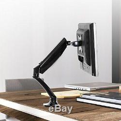 Gas Spring Full Motion Desk Mount Monitor Arm & Stand Fits 10 24 LED LCD
