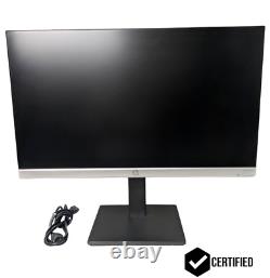 HP 24mh FHD Monitor With Stand and Power cord