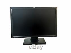 HP DREAMCOLOR LP2480zx 24 LCD FLAT PANEL MONITOR with stand and power cord