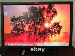 HP LCD Monitor 30 WithStand ZR30w Widescreen 2560x1600 With Stand & Cables Tested