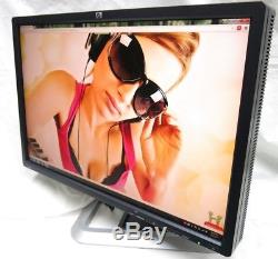 HP LP2475W 24 Widescreen LCD DVI-I Monitor With Stand 1920x1200 KD911A- Grade A