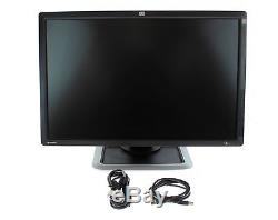 HP LP2480zx 24 Widescreen LCD Monitor GV546A 1920x1200 with Stand & Cables