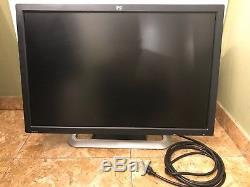 HP LP3065 30 Widescreen LCD Monitor with heavy duty stand and Two 6 HDMI cable