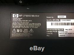 HP LP3065 30 inch IPS LCD Monitor with cables and No Stand