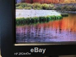 HP ZR2440w 24 IPS LCD Flat Panel Widescreen Monitor, With Stand Grade A+ Screen