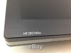 HP ZR2740w WideScreen LCD DVI DP Flat Panel LED Backlit IPS Monitor No Stand