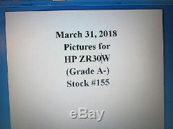 HP ZR30w 30 WideScreen LCD Monitor 2560x1600 DVI-D Displayport + Stand Stk #155
