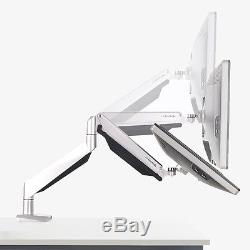 Heavy Duty Desk Monitor Mount Computer Arm LCD Screen Stand 17 19 20 22 24 27