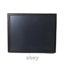 High Res 15 In LCD Touch Screen Monitor kit VGA Stand Touch Screen POS Monitor
