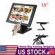 High Res 15 LCD Touch Screen Monitor kit VGA Stand Touch Screen POS USB 15Inch