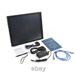 High Res USB 15 Inch LCD Touch Screen Monitor VGA HDMI Stand Touch Screen POS