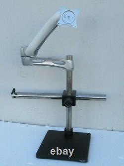 Horizont Large Boom Stereo Microscope Stand with LCD Monitor Mount, Heavy Base