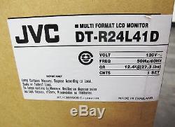 JVC DT-R24L41D 24 HD/SDI High Def LCD Monitor with Stand Brand New in Box