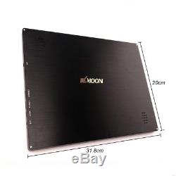 KKmoon Ultra Slim Portable IPS LCD Gaming Monitor with HDMI USB Ports Foot Stand
