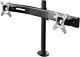 Kantek Dual LCD Monitor Arm for STS800/STS810 Sit to Stand Systems Black
