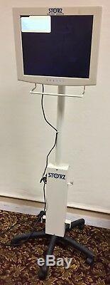 Karl Storz NDS 19 LCD Endoscopy Monitor SC-SX19-A1A11 with Power Supply & Stand