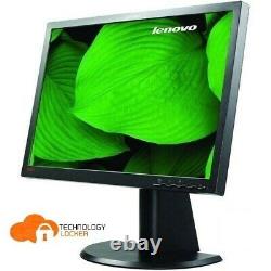 LENOVO ThinkVision L2240PwD 22 Flat Panel LCD Monitor VGA DVI No Stand
