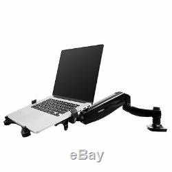 LOCTEK D5L 2-in-1 Monitor Arm Laptop Mount Stand Swivel Gas Spring LCD arm Desk