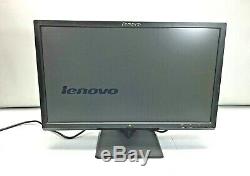LOT 6 20 INCH LENOVO L2021WA 4449-HB1 WIDESCREEN LCD MONITOR With STAND AND CORD