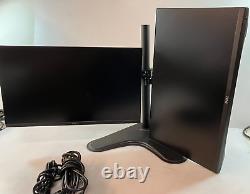 LOT OF 2x DELL P2219H 22'' IPS Edgeless Dual Monitors IPS WithDual Stand + HDMIs