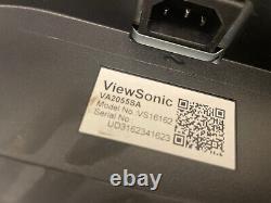 (LOT OF 5) ViewSonic VA2055SA 20 1080p LED VGA LCD Monitor with Stand & Cables