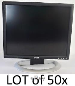 LOT of 50x Assorted Dell 17 Widescreen LCD Monitors with Stands Local Pickup