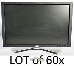 LOT of 60x Assorted Dell 20 Widescreen LCD Monitors with Stands Local Pickup