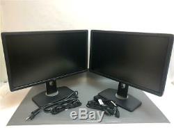 Lot 2X Dell P2312Ht 23 Professional Widescreen LED LCD Monitor With Cables&Stand