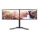 Lot 2 24 Planar PLL2410W LCD Slim Monitor FHD 1080p Stand VGA Gaming Business A