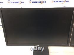 Lot (2x) Dell UltraSharp P2414Hb 24 LED LCD Monitors + MDS14 Dual Monitor Stand