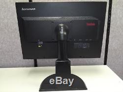 Lot 5 Lenovo ThinkVision LT2252PWD 22 LCD WideScreen Monitor Swivel Stand Ref