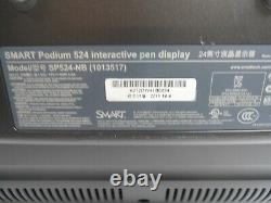 Lot Of 7 Smart Podium 524 Interactive Pen Display Sp524-nb 24 LCD Monitor