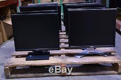Lot of 100 Dell NEC HP Acer 19 LCD Monitors NO STANDS
