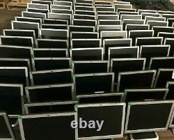 Lot of 12 HP L1710 17 LCD Color Monitor with Stand & Power Cord