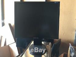 Lot of 200 19 and 17 Flat Screen Monitors with Power Cord VGA Cable Stand