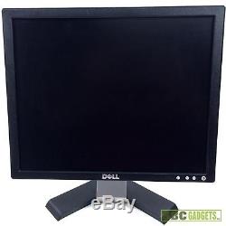 Lot of 20 17 Dell LCD Monitor with Tilt Base Stand Tested Fast Shipping