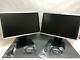 Lot of 2X HP LA2205WG NM274a 22 LCD Monitors With Stands&DisplayPort+Power Cable