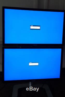 Lot of 2 ASUS 27 Widescreen LED LCD Dual Monitors with Speakers Stand HDMI VE278Q