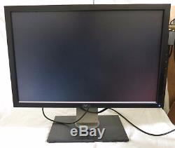 Lot of 2 Dell LCD Monitor 24'' WithStand U2410F UltraSharp HD WideScreen 1920x1200