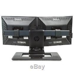 Lot of 2 Dell P190S 19 1280x1024 LCD Monitors with Dual Adjustable Stand -Grade B