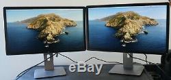 Lot of (2) Dell P2414Hb 24-Inch HD LCD LED-Lit Monitors used Grade B with Stands