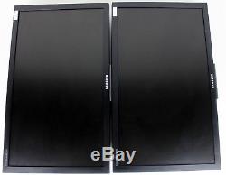 Lot of 2 Samsung SyncMaster NC240 24 PCoIP Full HD Monitors WithScratch NO STAND