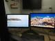 Lot of 2x Viewsonic VX2250wm-LED LCD Monitor with 2-in-1 monitor stand
