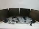 Lot of 4X Acer V173 17 Square LCD Monitor 1280x1024 With Stand & Cords
