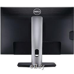 Lot of 4 Dell UltraSharp U2412M 24 inch LCD Monitor with Stand, Power Cable, VGA